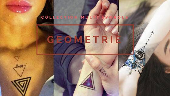 tattoo temporaire triangle