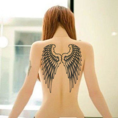 Tatouage ephemere ailes d' anges