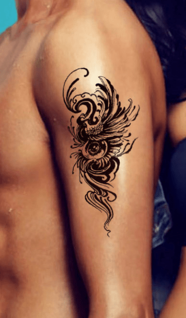 tatouage éphémère tribal Mystery